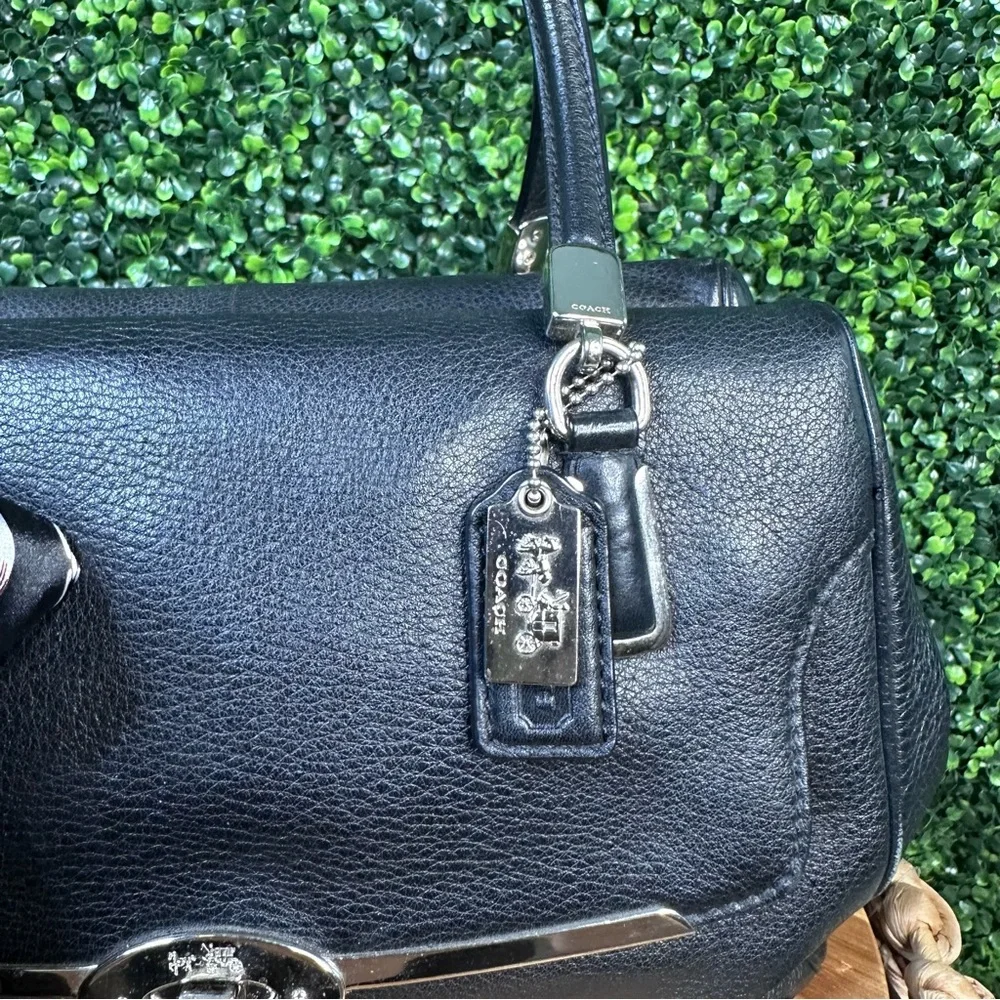 Coach Black MADISON SMALL‎ LEATHER MADELINE